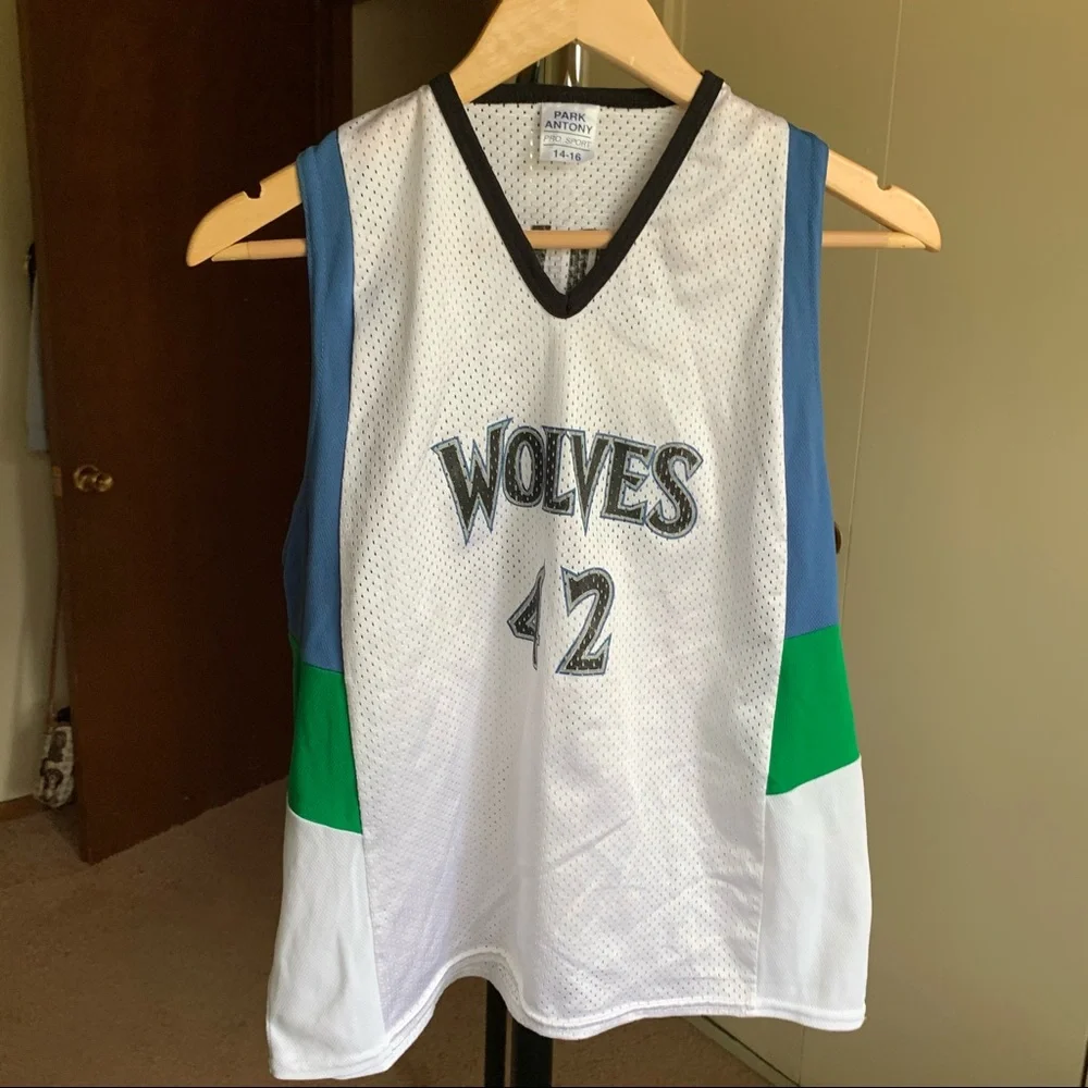 Minnesota MN Timberwolves Basketball Jersey Youth 14-16